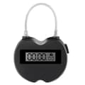 (Pow yeah!) Smart Time Lock LCD-skärm Time Lock Multifunktionellt reselås Elektronisk timer, Vattentät USB Uppladdningsbar