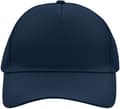 5-panels marinblå baseballkeps