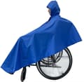 Regnponcho för rullstol, vattentätt skydd för rullstol eller rullator