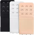 3-pack BH-förlängare för kvinnor, 3 krokar, 3 rader, dam BH-förlängare B