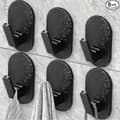 Self-adhesive towel hooks for heavy-duty wall hanging, bathroom, kitchen, tiles, mirror, no tools etc.