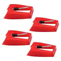 (pow yeah!) 4-pack Ruby Skivspelarnål Pickup Stylus