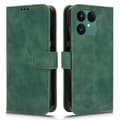 (pow yeah!) För Fairphone 6 Läderfodral Hudkänsla Anti-Fall Plånbok Flip Telefonfodral Grön