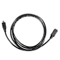Pikkukuva 1 / 5: 1,5 m Mini USB B 5-nastainen uros-naaraskäyttöinen jatkokaapeli sovitin musta