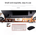 Miniatyrbillede 2 af 2: Genopladelig Bluetooth-mus til Mac bærbar computer Trådløs Bluetooth-mus til Windows bærbar computer