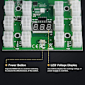Miniatyrbillede 4 af 5: 6-polet Ethereum Eth Zec Mining Strømforsyning 12v Gpu/psu Breakout Board Til