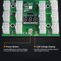Pikkukuva 4 / 5: 6-pin Ethereum Eth Zec Mining Virtalähde 12v Gpu/psu Breakout-kortti