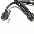 Miniatyrbillede 2 af 4: PCI-e 8-pins til dobbelt 6+2-pins modulær strømforsyning GPU-kabel til Corsair RM1000x