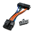 Miniatyrbillede 2 af 5: 24 P til 10p Atx-strømkabel (3,94 tommer 18awg) Atx Psu Hovedstrømadapterledning
