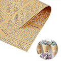 Miniatyrbild 1 av 5: 40 ark presentpapper, blomsteromslagsmaterial, presentpapper, torkad blomma
