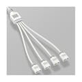 Miniatyrbillede 1 af 4: 5v 3-bens computer bundkort forlængerkabel 1 hub kabelforbindelse forlængerkabel Argb splitter, B