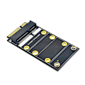 Miniatyrbild 4 av 5: 2 i 1 kombinera Mini Pci-e & Msata Ssd adapterkonverterkort