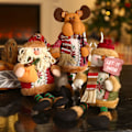 Miniatyrbillede 3 af 5: Plush Julefigurer Hjemmedekoration 3 stk
