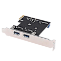 Pikkukuva 5 / 5: Usb3.0 X2 Pci-e -laajennuskortti, ulkoinen 19-pin Pcie -kortti, 4-pin Ide -virtalähde