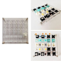 Miniatyrbilde 4 av 5: Mekanisk tastatur tilbehør 2-i-1 tastatur Lube Modding Station Platform