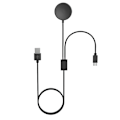 Miniatyrbillede 1 af 5: 2 i 1 Smart Type-c Pd Hurtigopladningskabel Til Samsung Galaxy Watch3/4/4 Classic