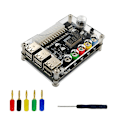 Miniatyrbillede 1 af 5: 6-port USB ATX24p strømforsynings breakout-kort  Justerbar spændingsknap Nulstilling