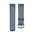 Läderarmband för Fitbit Blaze blue