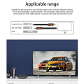 Miniatyrbilde 5 av 5: 2x Digital Audio RCA-kabel Premium Stereo RCA til RCA Koaksial SPDIF-kabel Hann Hifi Subwoofer