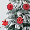 Miniatyrbilde 4 av 5: Juledekor Julekule Ornamenter Juletrepynt, 2,36 Tommers Julekuler Ornamenter Til Julepynt Juletre Skjørt Hjemmefest Feriedekor