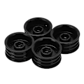Miniatyrbilde 5 av 5: Axial SCX24 RC Bil 1/24 - 4PCS Svart Aluminiumlegering 24 Hull Hjulnav (for AXI90081 & AXI00001)