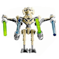 Pikkukuva 2 / 3: 2 kpl Tähtien sota Minihahmoja Kenraali Grievous Action Figures Leikkihahmoja