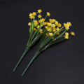 Miniatyrbillede 3 af 5: 24 stk. Kunstige Blomster Udendørs Uv-Resistente Planter, Gul