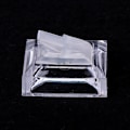 Miniatyrbild 5 av 5: Akryl transparent ring display showcase smycken dekoration stativ hållare
