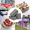 Miniatyrbillede 3 af 5: 4 stk. Tør Blomster Skum Til Kunstige Blomster Vådt Blomster Skum Mursten Grå Blomsterhandler Styrofoam Blokke Fo