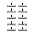 Miniatyrbillede 4 af 4: 10 stk. B50k 45mm skydepotentiometer-kortmodul justerbar skydespændingslys mixer fader 50k ohm mono potentiometer