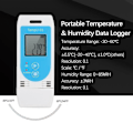 Miniatyrbillede 3 af 5: Tempu 03 Usb Temperatur- og Fugtigheds Datalogger Genanvendelig Rh Temp Datalogger Recorder Humiture Recordi