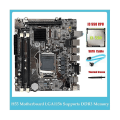 Miniatyrbild 2 av 5: H55 Moderkort LGA1156 Stödjer I3 530 I5 760 Serie CPU DDR3 Minne Moderkort+i3 550 CPU+SATA C