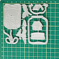 Miniatyrbilde 3 av 5: Stencils Mal for Håndverk Bokmerker Scrapbooking Kort Dekor Dies