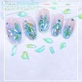 Miniatyrbillede 4 af 5: 3d Aurora neglekunst Rhinestones Multi Shape Neglekrystaller Diy Håndværk Skinnende Neglekunst Dekoration Neglekunst Designs Ædelstene Pink