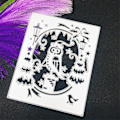 Pikkukuva 3 / 5: Pöllö tähti metallileikkurit Diy leimasimet käsityömalli muotit Stencilit