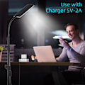 Pikkukuva 3 / 5: Käytännöllinen USB-LED-videovalo säädettävällä jalustalla videoneuvotteluihin