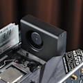 Miniatyrbillede 2 af 5: Til M.2-10 Solid State Drive Radiator Lav Støj Ventilator 2280 Ssd Nvme Varmeafledning