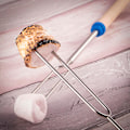 Miniatyrbild 2 av 5: Teleskopisk grillpinne lägereld campingspis brasa grillverktyg tillbehör