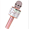 Miniatyrbillede 1 af 2: Trådløs mikrofon, børnemikrofon med LED-lys, Bluetooth-mikrofon