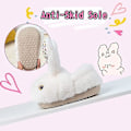 Miniatyrbilde 5 av 5: Jenteslippers for småbarn, guttesko til småbarn, søte med kanindesign, plysj innendørs tøfler, sklisikre 11-12 little kid