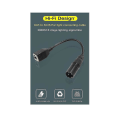 Pikkukuva 2 / 5: Sovitinmuunnin DMX-kaapeli jatkokaapeli XLR 3-napainen RJ45-verkkoliitäntään (naaras)