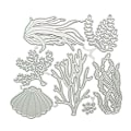 Miniatyrbillede 1 af 5: Akvatiske planter metalklippestans skabelon DIY Scrapbooking Album Papirkort Skabelonform Embossing Kunsthåndværk Dekoration
