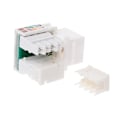 Miniatyrbillede 3 af 5: Cat6 Rj45 Indsats Keystone Gigabit Kobler Stik Standard Netværksmodul Slot