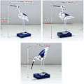Miniatyrbillede 2 af 5: Nautiske Kystfugle Figur Ornament Romantisk (3 stk)