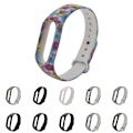 Miniatyrbillede 4 af 5: Holdbar Svedtæt Armbånd Justerbar Til Smart Armbånd Til Mi Band 2