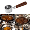 Pikkukuva 3 / 5: Kahvinpohjaton Portafilter Delonghi EC200/ec221/ec0310 Suodattimelle 51mm Vaihtosuodatin