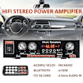 Miniatyrbillede 1 af 3: 1000W Forstærker Audio Bluetooth Amplificador Subwoofer Højttaler Ny