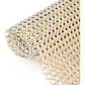 Miniatyrbild 1 av 4: 14\" Bred X 3.3' Rattanvävband Rullar för Rattanprojekt, Rattanvävbandbrädor, Naturligt Förvävt Öppet Nät Rattan för Möbelstol Skåp