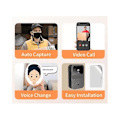 Miniatyrbild 2 av 5: Smart Wifi med Chime, trådlös fjärrkontroll, säkerhetsdörrring Intercom Camera Dörrövervakning