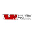 Miniatyrbild 1 av 5: 3D Metall VRS Logotyp Bil Frontgrill Emblem Badge Bagageutrymme Dekal För Skoda Octavia 3 2 A5 A7 Mk3 Mk2 Kodiaq Superb Fabia Tillbehör sticker red silver